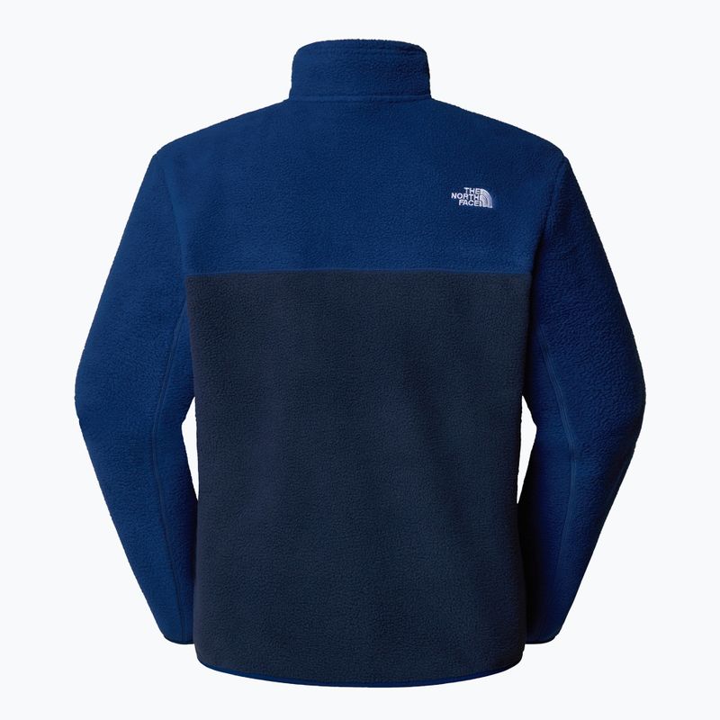 Felpa da uomo The North Face Yumiori 1/4 Zip summit navy/estate blue 5