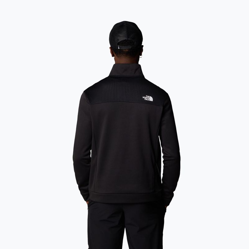 Felpa da uomo The North Face Mountain Athletics Fleece 1/4 Zip tnf nero 3