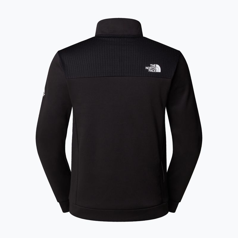 Felpa da uomo The North Face Mountain Athletics Fleece 1/4 Zip tnf nero 5