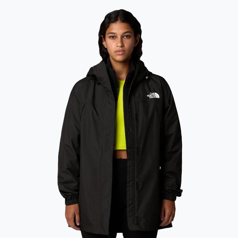 Giacca da pioggia donna The North Face Antora Rain Parka tnf nero 4
