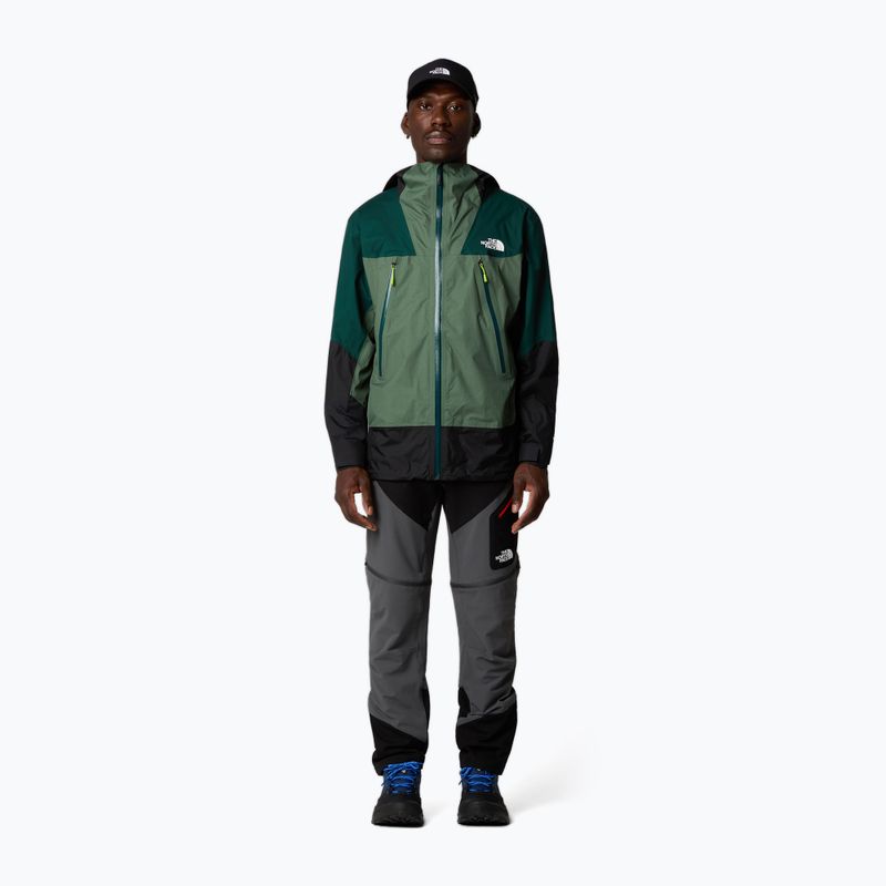 Giacca antipioggia da uomo The North Face Signal 2.5L Dryvent verde anatra/verde scuro/tnf nero 2