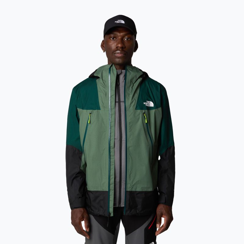 Giacca antipioggia da uomo The North Face Signal 2.5L Dryvent verde anatra/verde scuro/tnf nero 4