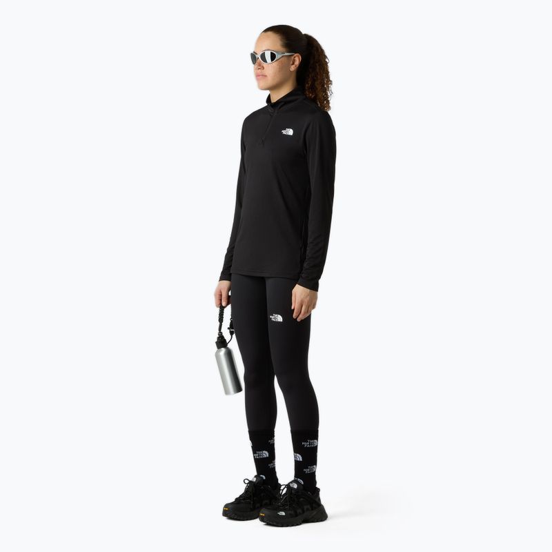 Maglietta donna The North Face Flex 1/4 Zip Slim nero 2