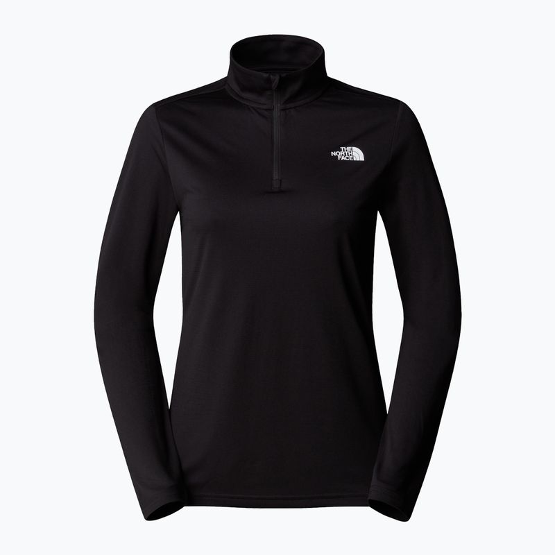 Maglietta donna The North Face Flex 1/4 Zip Slim nero 4