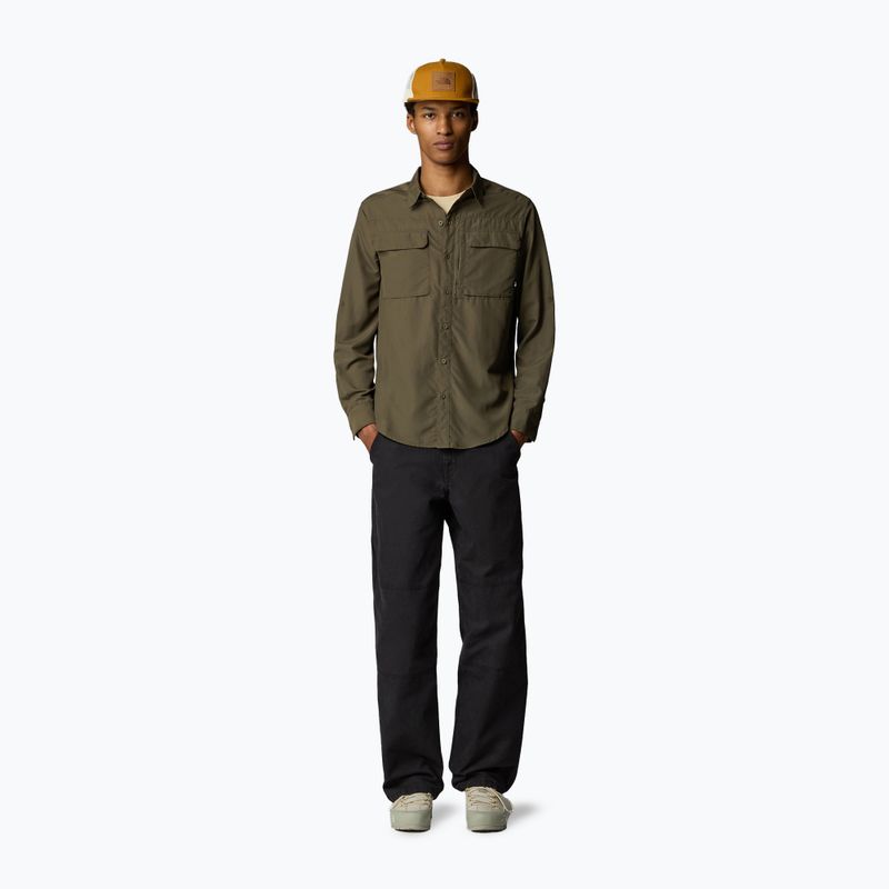 Camicia da uomo The North Face Sequoia new taupe green 2