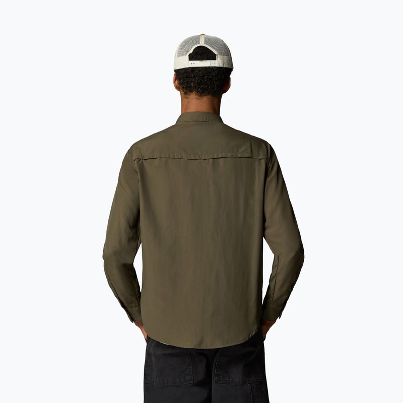 Camicia da uomo The North Face Sequoia new taupe green 3
