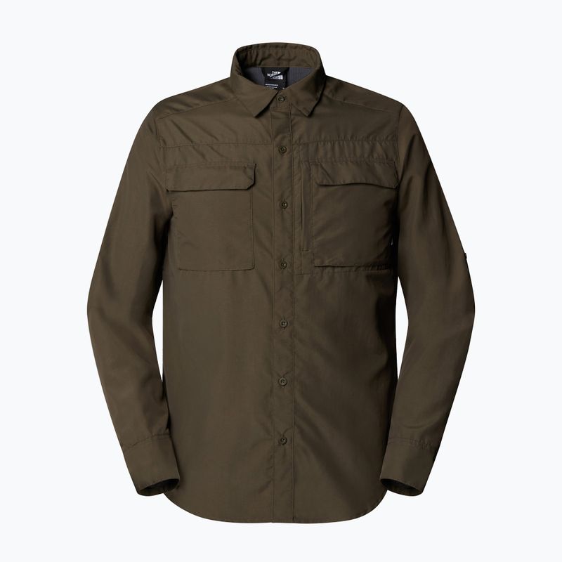 Camicia da uomo The North Face Sequoia new taupe green 5