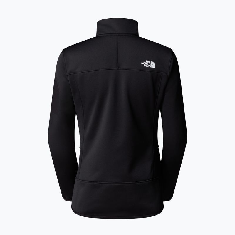 Felpa donna The North Face Mistyescape Fleece nero/nero 2