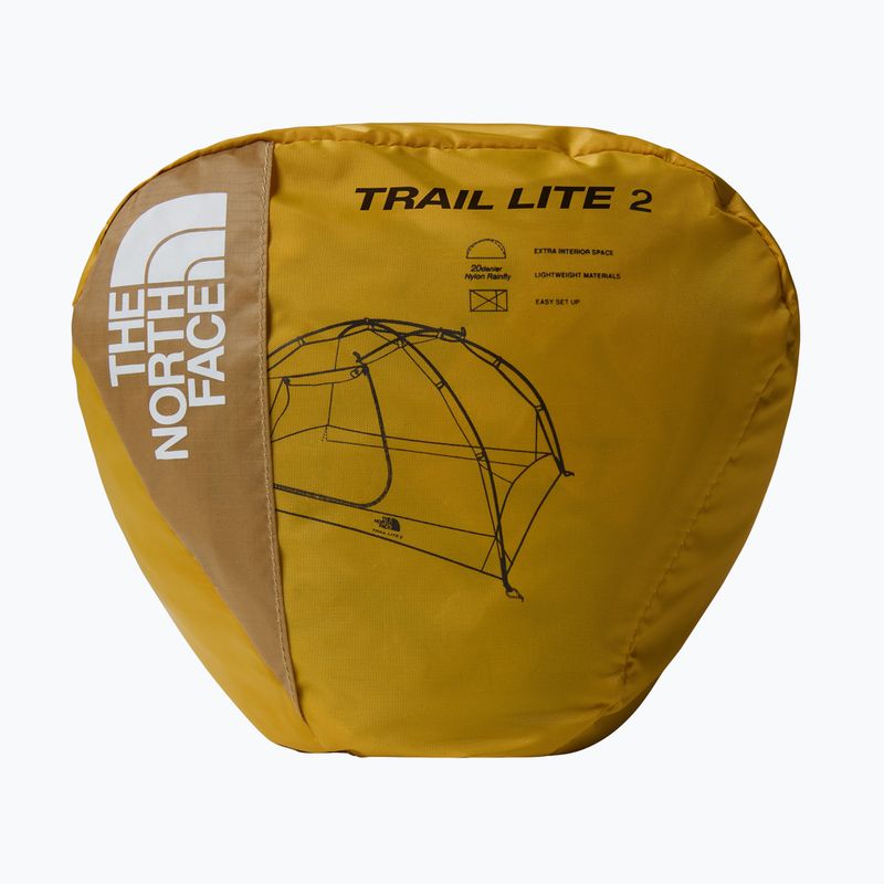 The North Face Trail Lite 2 persone tenda da trekking kaki stone/ giallo arrowwood 14