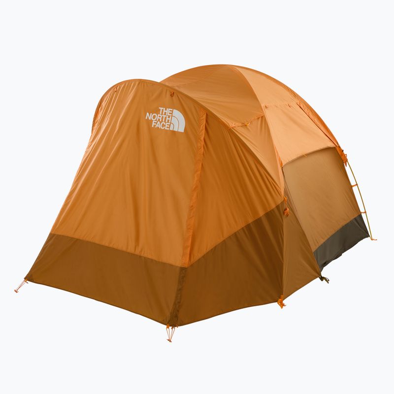 Tenda da campeggio per 4 persone The North Face Wawona 4P light exuberance orange/ timber tan/ new taupe green 3