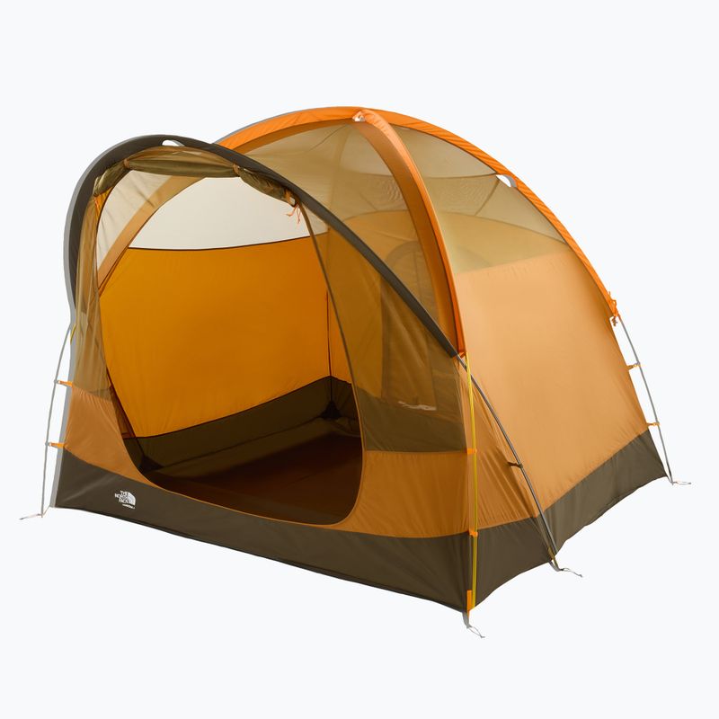 Tenda da campeggio per 4 persone The North Face Wawona 4P light exuberance orange/ timber tan/ new taupe green 4