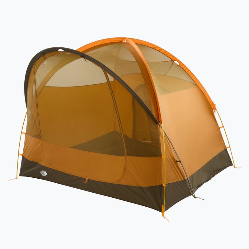 Tenda da campeggio per 4 persone The North Face Wawona 4P light exuberance orange/ timber tan/ new taupe green 5