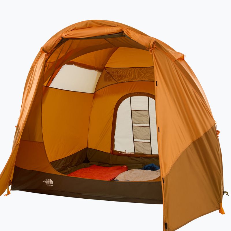 Tenda da campeggio per 4 persone The North Face Wawona 4P light exuberance orange/ timber tan/ new taupe green 6