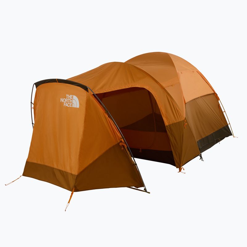 Tenda da campeggio per 6 persone The North Face Wawona 6P light exuberance orange/ timber tan/ new taupe green 2