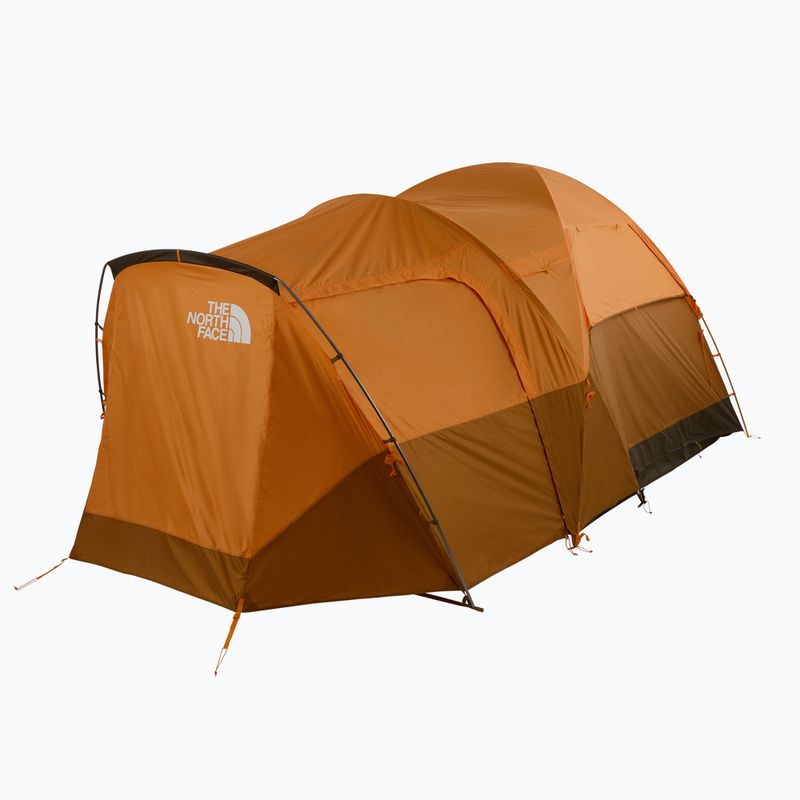 Tenda da campeggio per 6 persone The North Face Wawona 6P light exuberance orange/ timber tan/ new taupe green 3