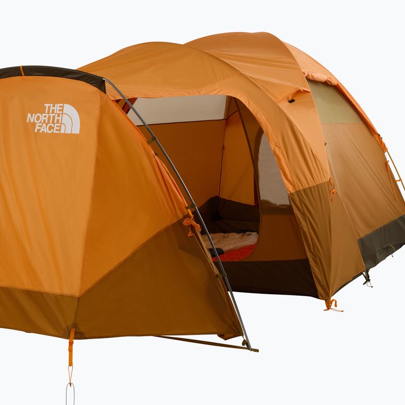 Tenda da campeggio per 6 persone The North Face Wawona 6P light exuberance orange/ timber tan/ new taupe green 4