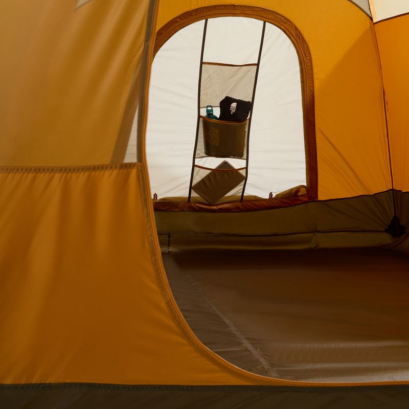 Tenda da campeggio per 6 persone The North Face Wawona 6P light exuberance orange/ timber tan/ new taupe green 11