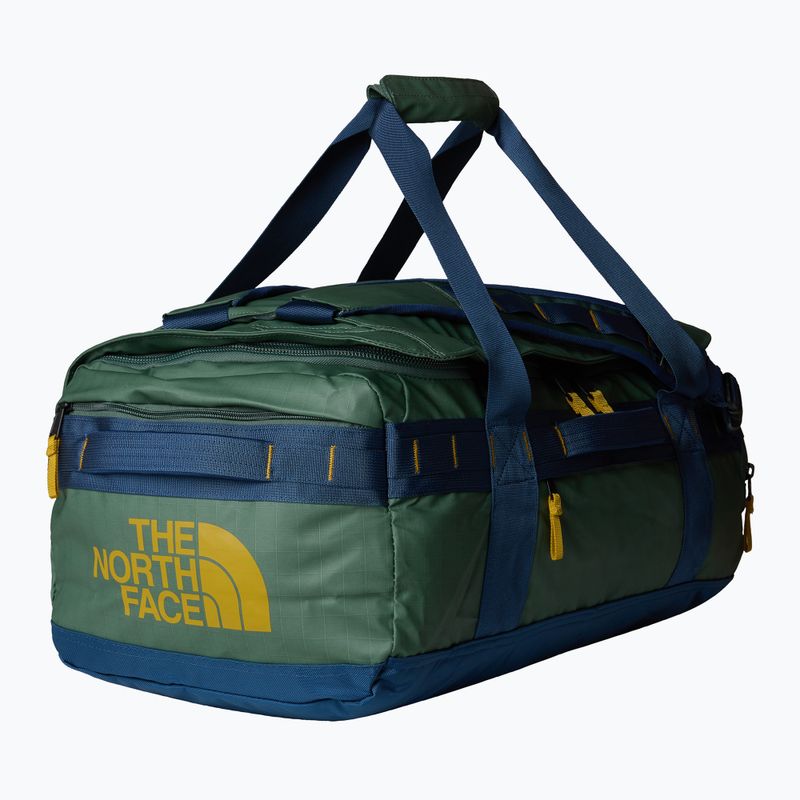 Borsa da viaggio The North Face Base Camp Voyager Duffel 42 l verde anatra/blu scuro