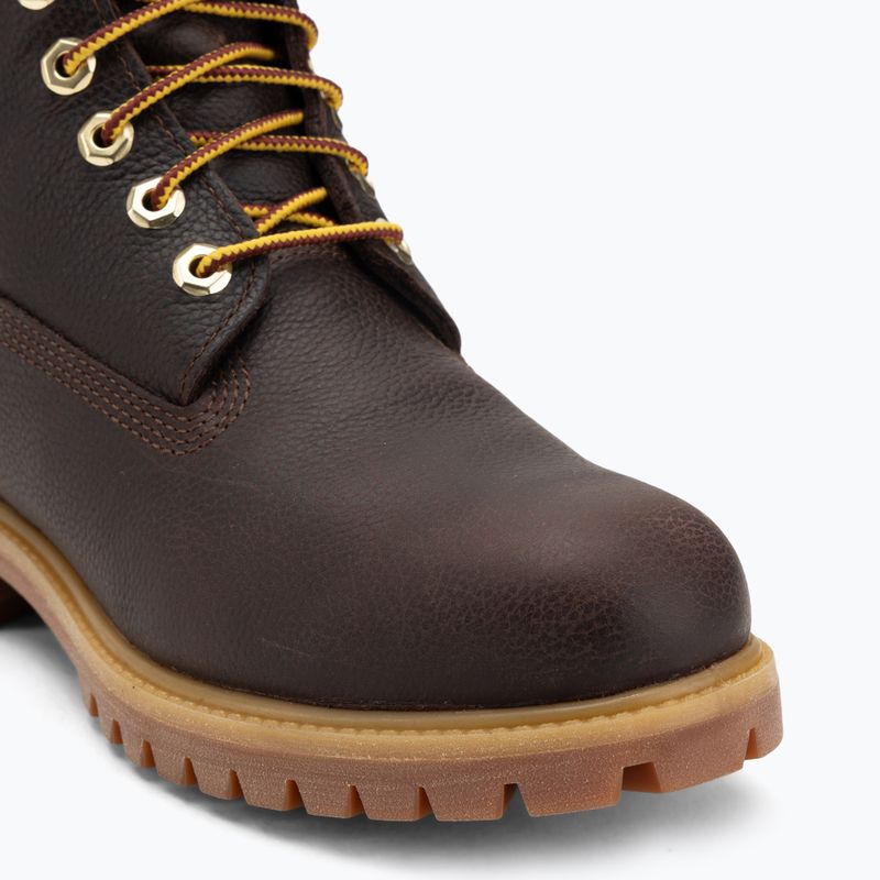 Scarpe da uomo Timberland Premium 6 Inch Lace Up Waterproof dark brown/full grain/black 7