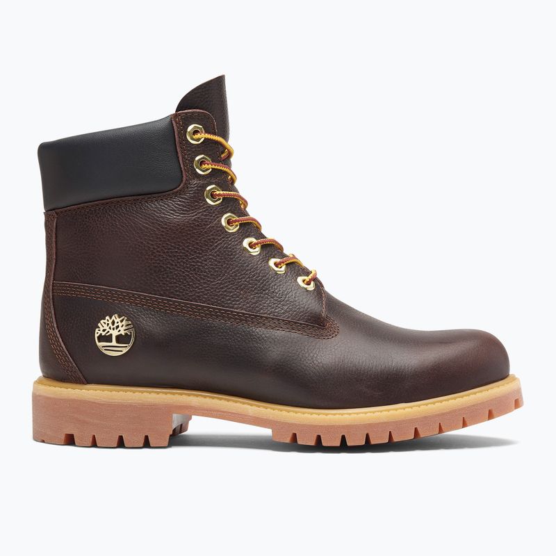 Scarpe da uomo Timberland Premium 6 Inch Lace Up Waterproof dark brown/full grain/black 8