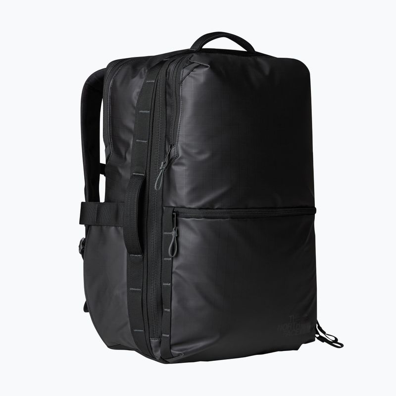 Zaino urbano da uomo The North Face Base Camp Voyager Travel 35 l nero/grigio asfalto