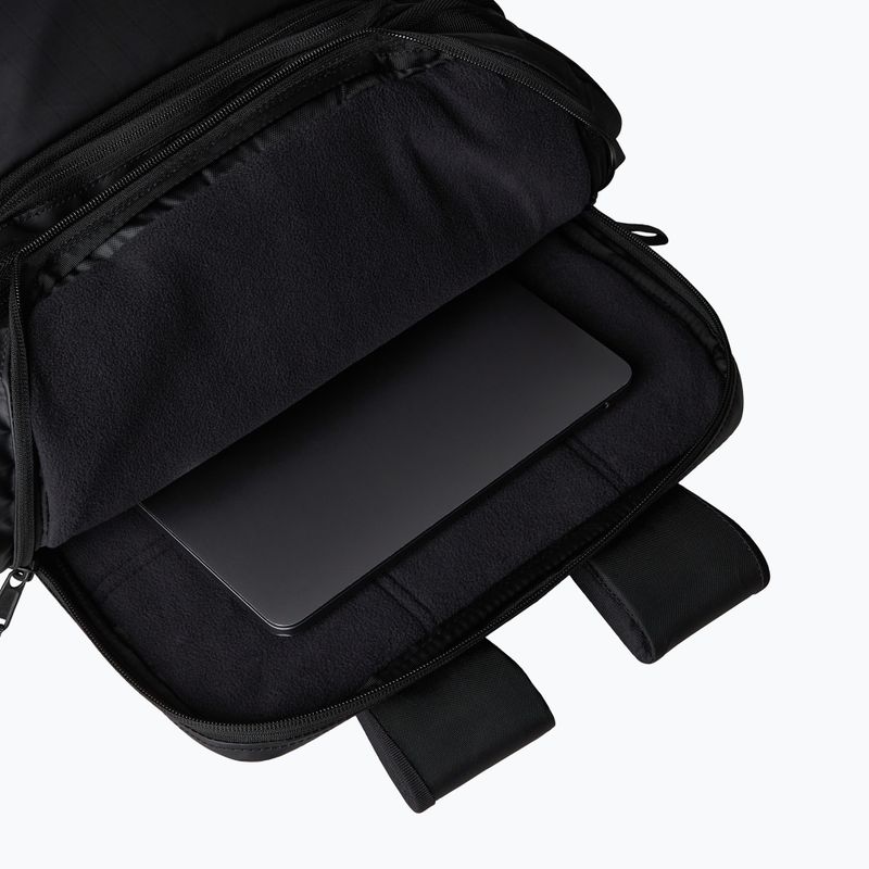 Zaino urbano da uomo The North Face Base Camp Voyager Travel 35 l nero/grigio asfalto 5