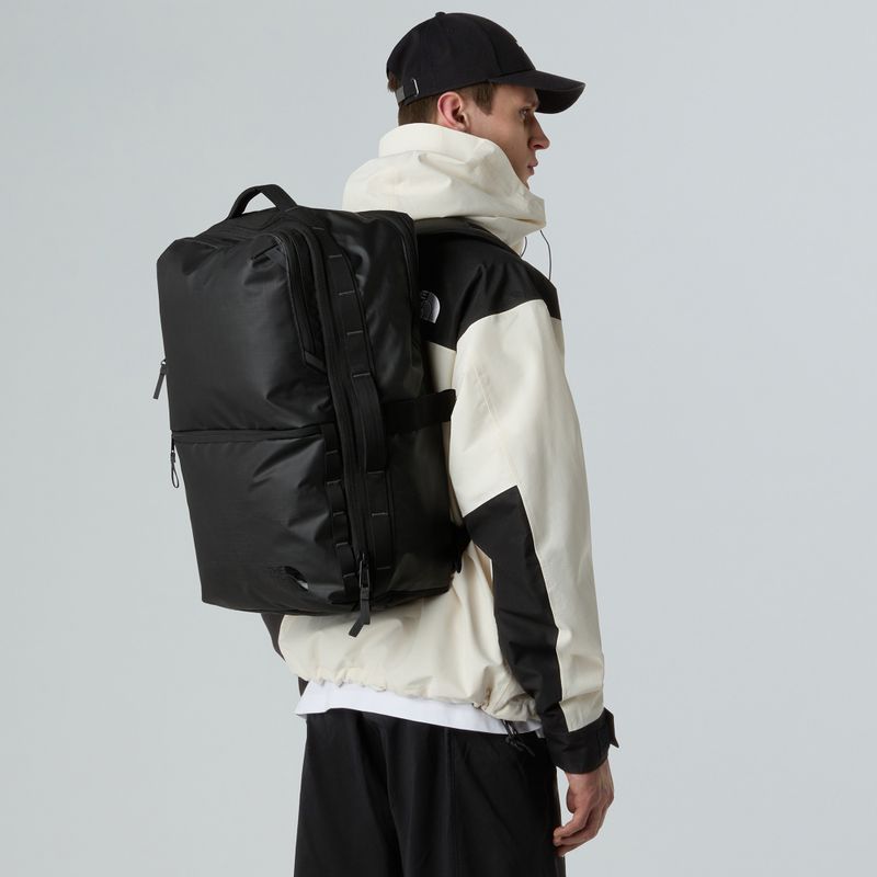 Zaino urbano da uomo The North Face Base Camp Voyager Travel 35 l nero/grigio asfalto 7