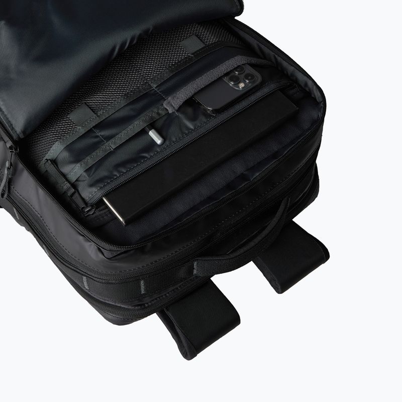 Zaino urbano da uomo The North Face Base Camp Voyager Daypack 26 l nero/grigio asfalto 6