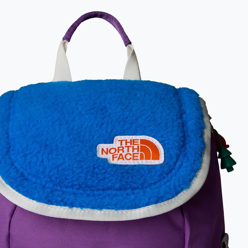 Zaino urbano per bambini The North Face Mini Explorer 10 l uva/blu eroe 3