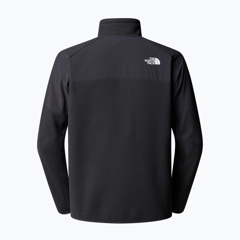 Felpa da uomo The North Face Glacier Heavyweight 1/2 Zip asphalt grey/tnf black 5