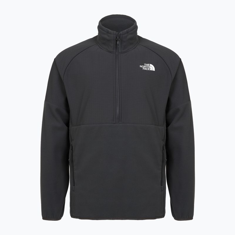 Felpa da uomo The North Face Glacier Heavyweight 1/2 Zip asphalt grey/tnf black 4