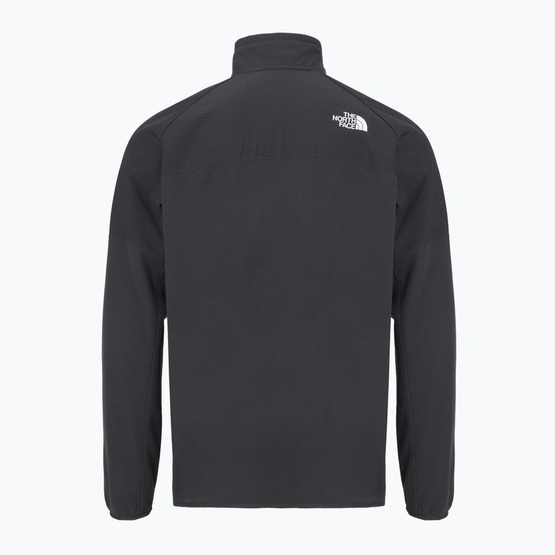 Felpa da uomo The North Face Glacier Heavyweight 1/2 Zip asphalt grey/tnf black 5