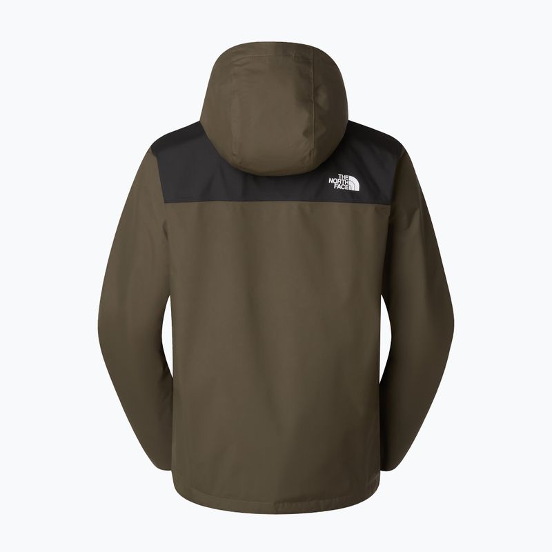 Giacca impermeabile da uomo The North Face Antora new taupe green/ black 6