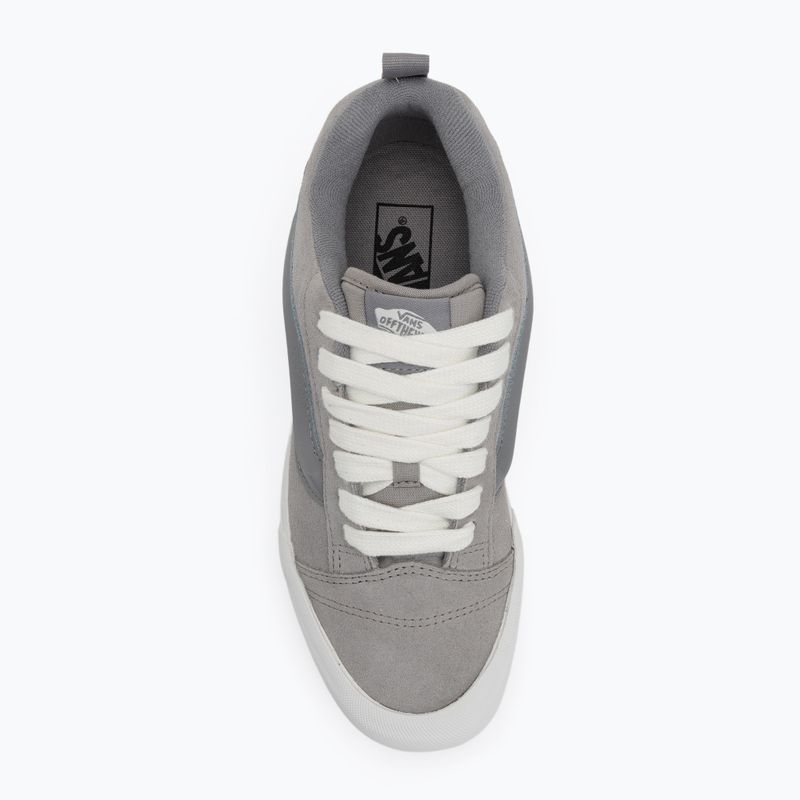 Scarpe Vans Knu Skool in pelle scamosciata grigia 5