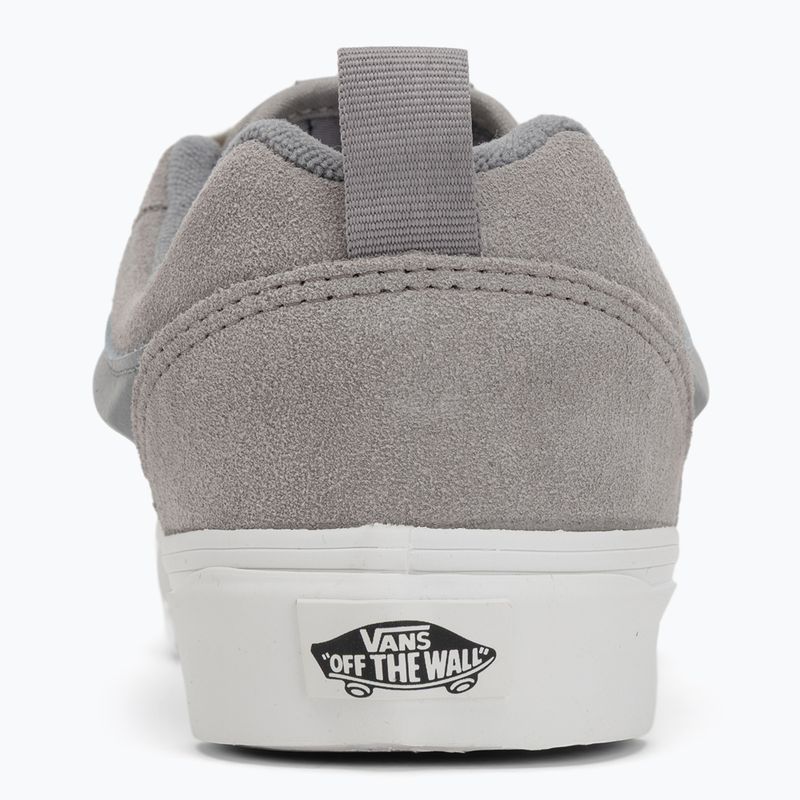 Scarpe Vans Knu Skool in pelle scamosciata grigia 6