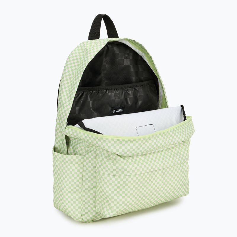 Zaino Vans Old Skool Check 22 l shadow lime urban 4
