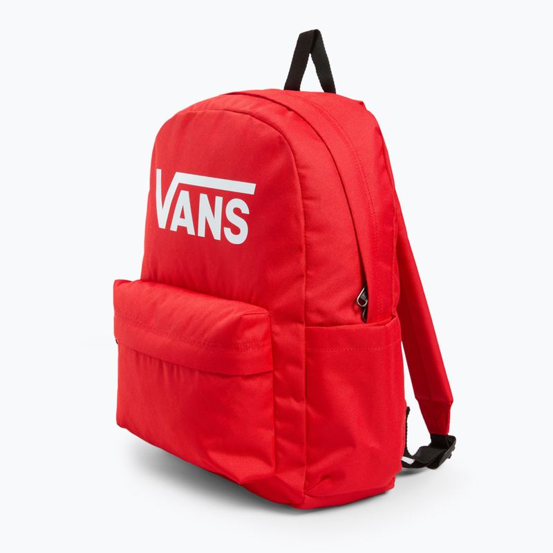 Vans Old Skool Print Zaino 22 l rosso corsa 3