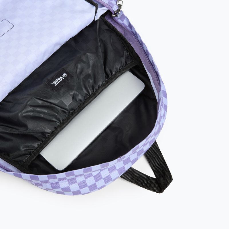 Zaino urbano Vans Old Skool Check 22 l purple haze 5