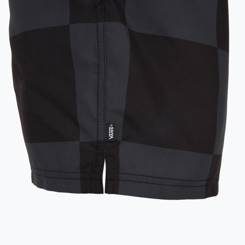 Vans Primary Checkerboard Elastic Boardshort Uomo nero/asfalto 3