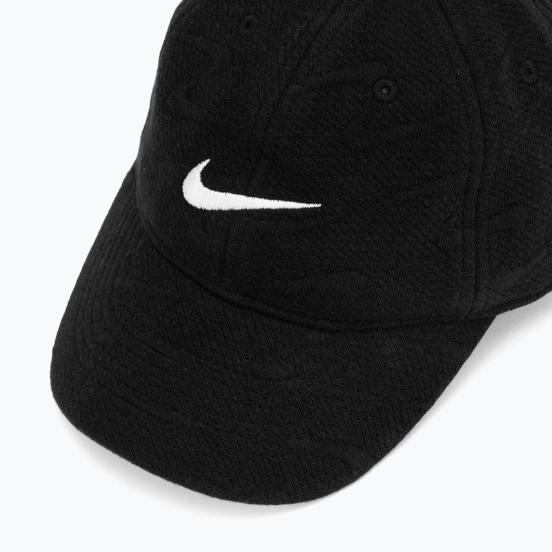 Cappellino con visiera da bambino Nike Swoosh Motion Club black 3