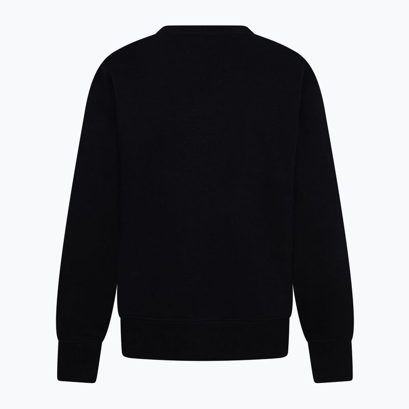 Felpa bambini Jordan JDB Brooklyn Fleece Essential Crew black 5