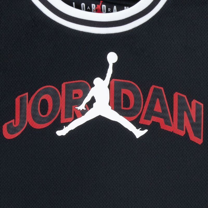 Completo bambino Nike Jordan Matching Taping Mesh gym red 3
