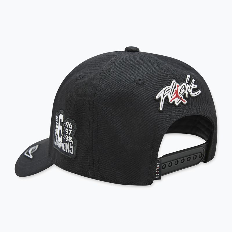 Cappellino con visiera da bambino Nike Jordan Curve Brim black 2