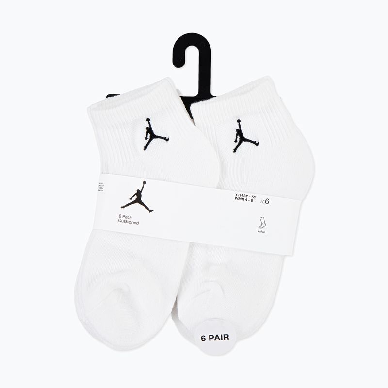 Calzini Nike Jordan JHN Everyday Essentials 6 pairs white 3