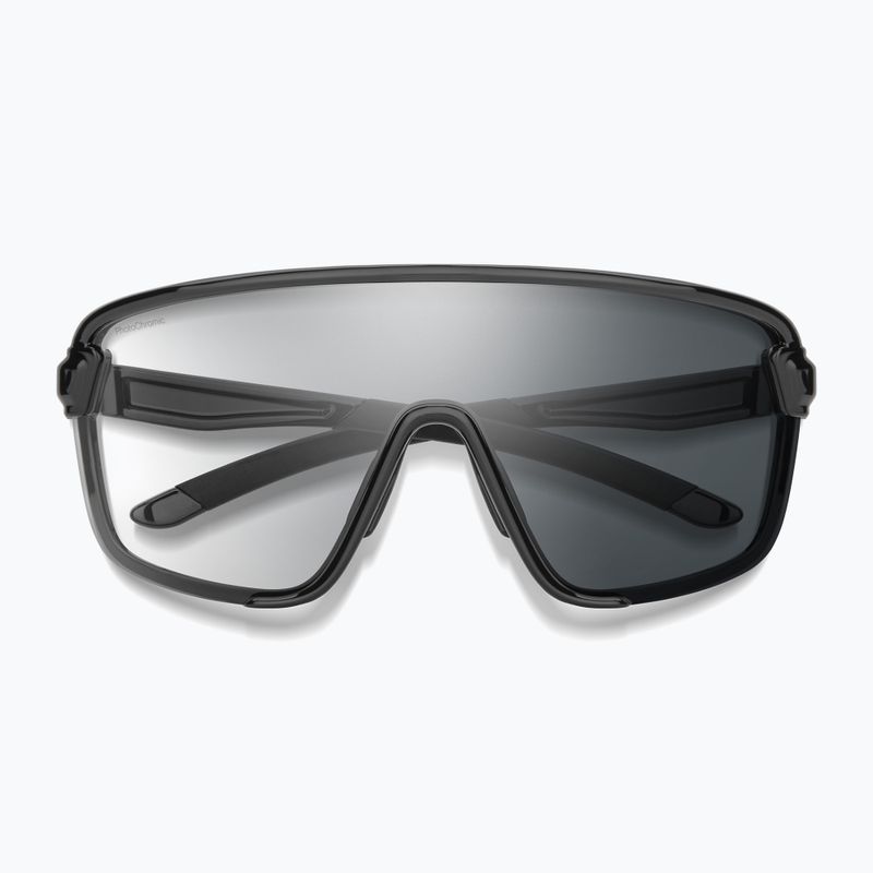 Occhiali da sole Smith Bobcat nero opaco/fotocromatico da trasparente a grigio/chiaro 2