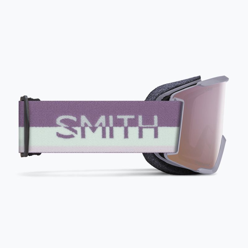 Smith Squad S lunar fog split/chroma everyday rose gold mirror occhiali da sci 4