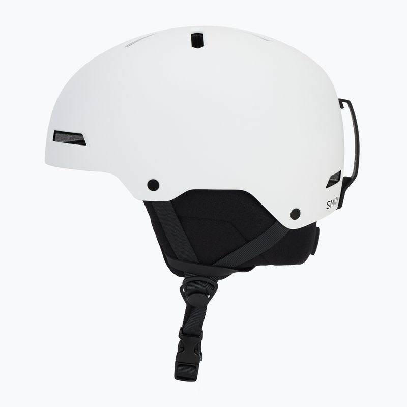 Casco da sci Smith Rodeo bianco opaco 4