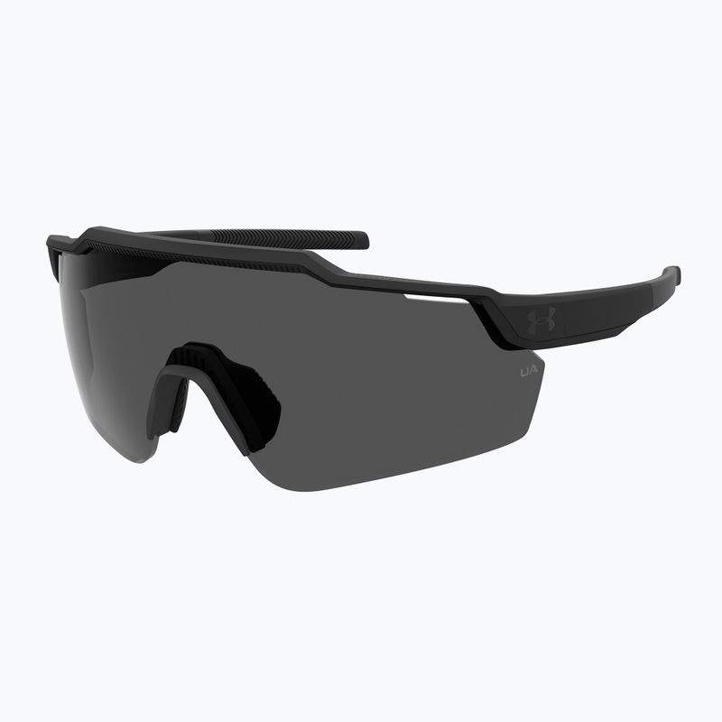 Occhiali da sole Under Armour Levelup S3 nero opaco/grigio oleofobico da uomo 2