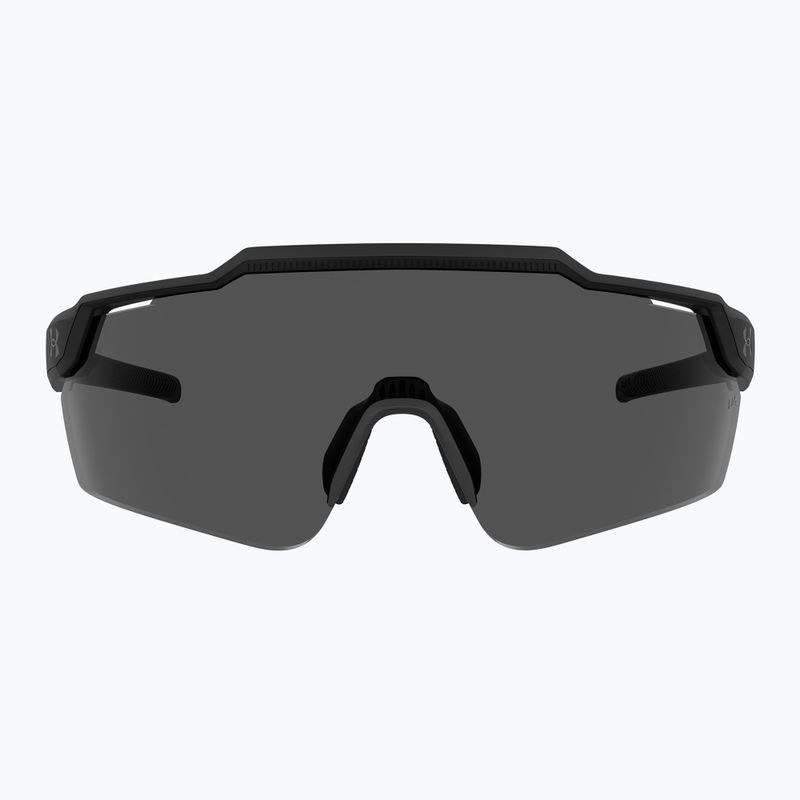 Occhiali da sole Under Armour Levelup S3 nero opaco/grigio oleofobico da uomo 3