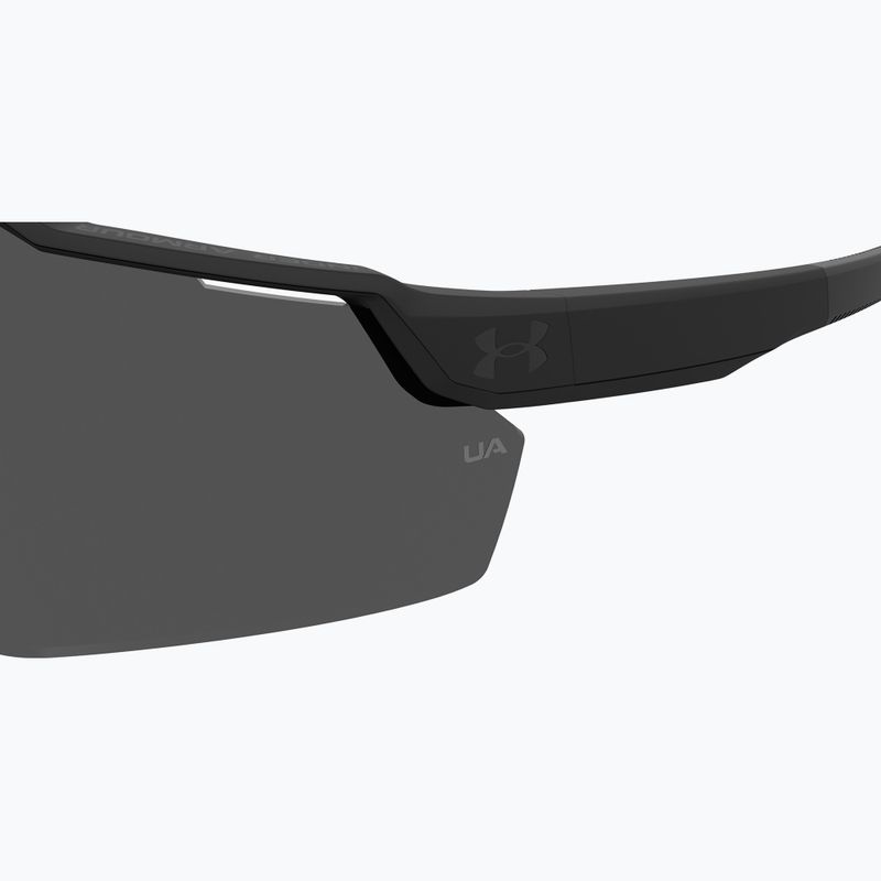 Occhiali da sole Under Armour Levelup S3 nero opaco/grigio oleofobico da uomo 7